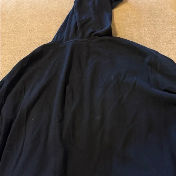Chico’s Beaded Hoodie Zip Up Long Sleeve Jacket Size 2 (TD)